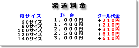 発送代金